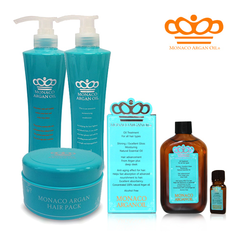 Monaco Argan Oil 摩納哥堅果油全系列套組