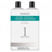 NIOXIN 耐奧森 (儷康絲) 賦活#1 頭皮潔淨露 + 修護霜 1000ml