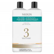 NIOXIN 耐奧森 (儷康絲) 賦活#3 頭皮潔淨露 + 修護霜 1000ml