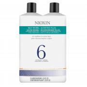 NIOXIN 耐奧森 (儷康絲) 賦活#6 頭皮潔淨露 + 修護霜 1000ml